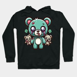 Cute Zombie Bear Kawaii Hoodie